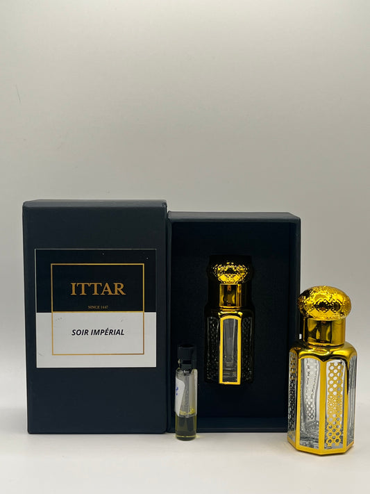 Soir Impérial | Huile parfumée attar sans alcool orientale et ambrée