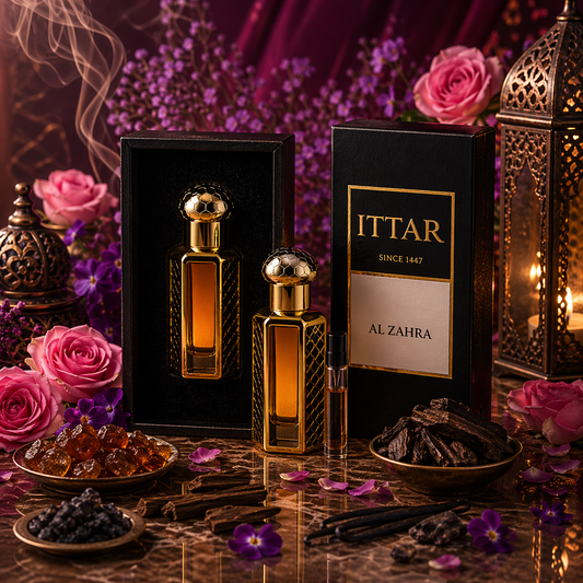 Al Zahra | Huile parfumée attar sans alcool florale et orientale
