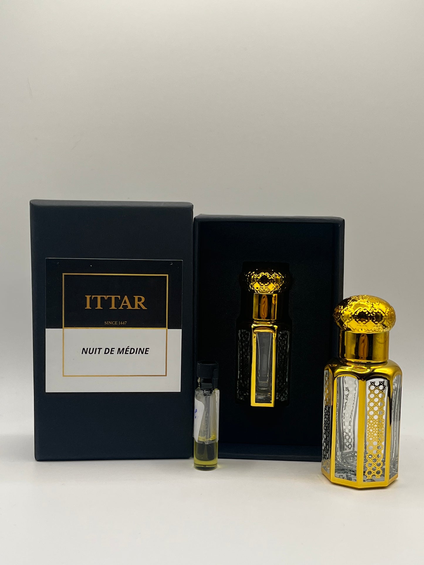 Nuit de Médine | Huile parfumée attar sans alcool gourmande et aromatique