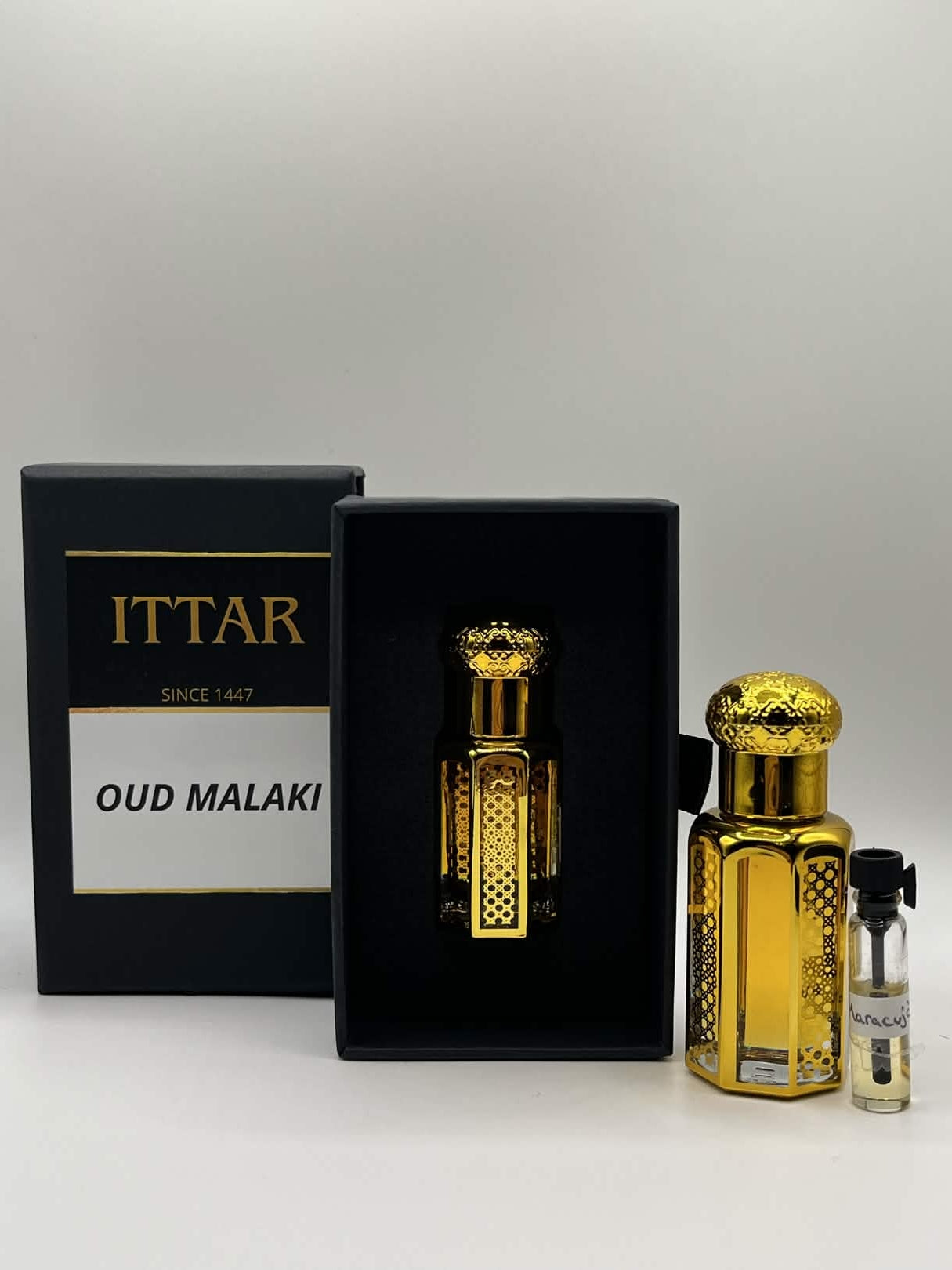 Parfum attar Oud Malaki boisée oud intense inspiré Oud Maracuja sans alcool